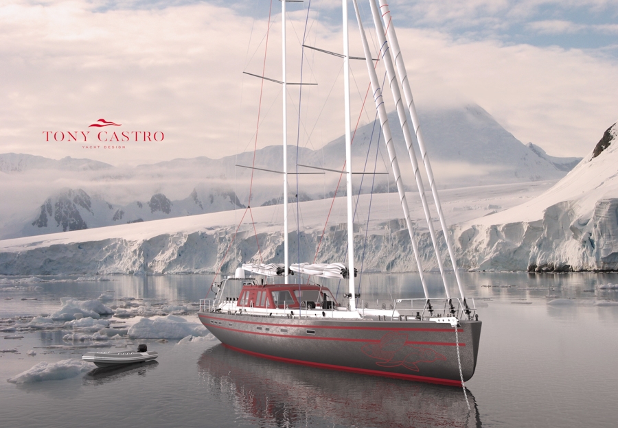 Eine Yacht fürs Eis