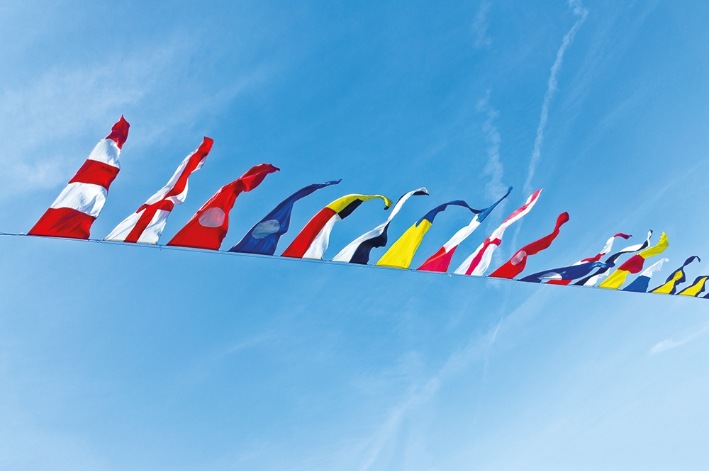 Flagge zeigen