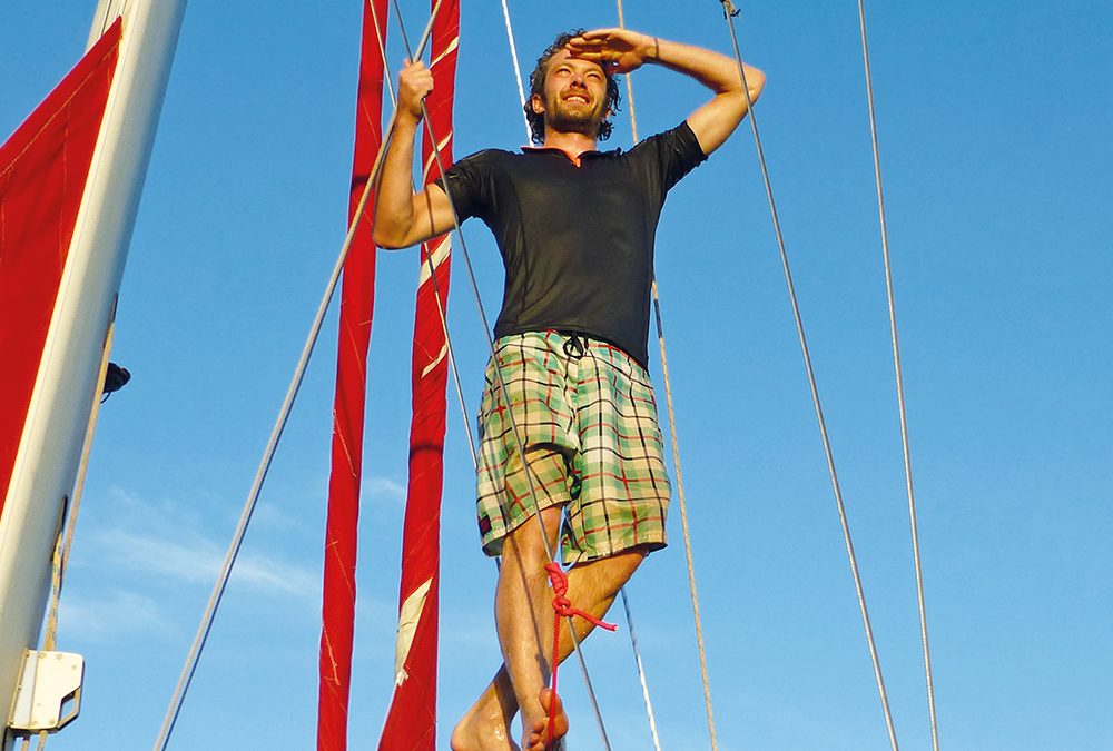 Per Anhalter über den Atlantik