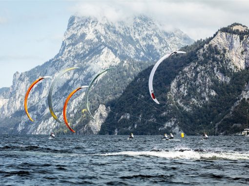 Überflieger am Traunsee