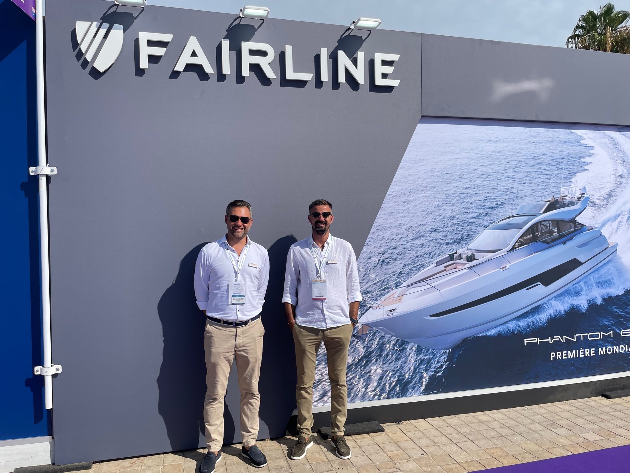 Freudig für Fairline