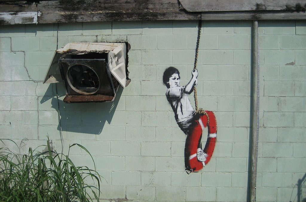 Banksy in Triest